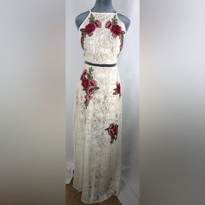 Lulus 2 piece maxi set Size M